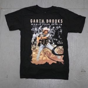 Garth Brooks World Tour 2014-16 Concert shirt Vintage Country Western Tee